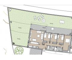 Piso 4 dormitorios con jardin enorne y tendedero 14.23 m2 con  2 plazas de aparcamiento y trastero