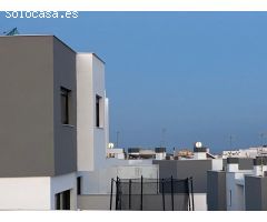 Adosado 3 dormitorios 2 baños y aseo con terraza 48 m2 y jardín 185 m2 con aparcamiento subterráneo