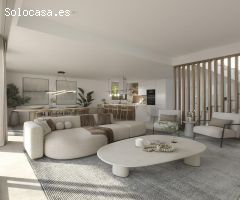 Semi-detached house 3 bedrooms and living room 9.5 m2 with own pool, garden 160 m2, semi-basement 63
