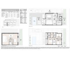Semi-detached house 3 bedrooms and living room 9.5 m2 with own pool, garden 160 m2, semi-basement 63