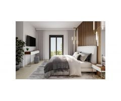 Adosado con vista al mar 3 dormitorios 3 baños con terraza 48 m2 y jardín 58 m2