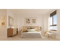 Piso 3 dormitorios 2 baños, terraza SUR 75 m2 con vista al Mar, dos aparcamientos, trastero. Piscina