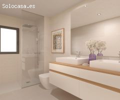 Piso 3 dormitorios 2 baños, terraza SUR 75 m2 con vista al Mar, dos aparcamientos, trastero. Piscina