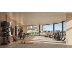Piso 3 dormitorios 2 baños, terraza SUR 75 m2 con vista al Mar, dos aparcamientos, trastero. Piscina