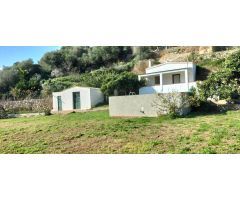 CASETA DE APEROS CON ALJIBE EN EL CAMPO
