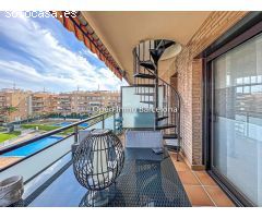 PRECIOSO ÁTICO DÚPLEX EN CUNIT CON VISTAS AL MAR