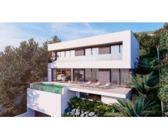 La villa presidencial sobre el mar en Garraf II