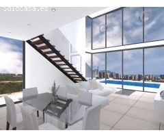 SE VENDEN CHALETS DE 3 DORMITORIOS A ESTRENAR JUNTO A BENIDORM