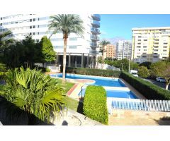 SE VENDE PLANTA BAJA EN LA CALA VILLAJOYOSA CON 2 DORMITORIOS Y TERRAZA DE 57 M2!