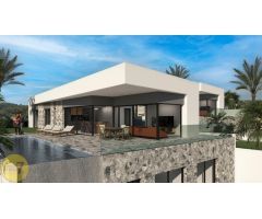 SE VENDE VILLA DE LUJO DE 4 DORMITORIOS Y PISCINA PRIVADA CON VISTAS AL MAR Y MONTAÑA EN FINESTRAT