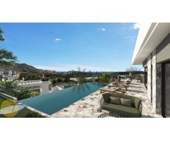 SE VENDE VILLA DE LUJO DE 4 DORMITORIOS Y PISCINA PRIVADA CON VISTAS AL MAR Y MONTAÑA EN FINESTRAT
