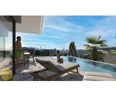 SE VENDE VILLA DE LUJO DE 4 DORMITORIOS Y PISCINA PRIVADA CON VISTAS AL MAR Y MONTAÑA EN FINESTRAT