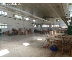 SE VENDE O ALQUILA NAVE INDUSTRIAL