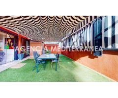 Luminosa vivienda con gran terraza en Nou Campanar