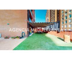 Luminosa vivienda con gran terraza en Nou Campanar