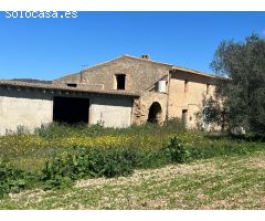 GRAN FINCA RUSTICA CON CASA TIPICA MALLORQUINA, CON LUZ Y AGUA