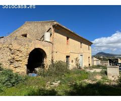 GRAN FINCA RUSTICA CON CASA TIPICA MALLORQUINA, CON LUZ Y AGUA