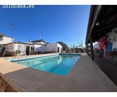 Rustica Llucmajor muy cerca del pueblo con piscina y apartamento independiente