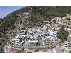 Villa de lujo con vistas panorámicas al mar y la montaña en Calpe