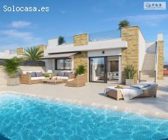 Villa moderna con piscina privada cerca del campo de golf