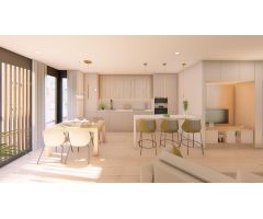 Ultimo piso. Obra nueva con terraza privada y garaje