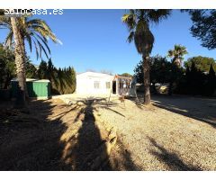 Chalet de 2 Dormitorios Dobles, cocina-comedor-estar,  parcela de 800 m2 y posibilida de piscina