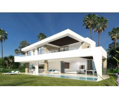 Chalet  independiente cerca de 3 campos de golf  en Estepona