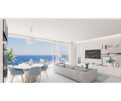 Espectaculares vistas al mar y Gibraltar  desde este apartamento de dos dormitorios de nueva constru