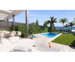 Villas de lujo de nueva construcción frente al mar en Los Alcázares