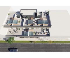 Apartamentos de obra nueva en Pilar de la Horadada con jacuzzi privado