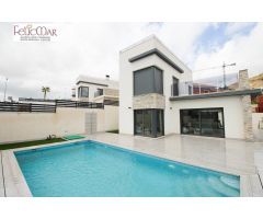 VILLA  DE LUJO A ESTRENAR Y AMUEBLADA  PARA ENTRAR  A VIVIR EN ZONA  FINESTRAT HILLS