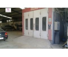 INMOVILCASH VENDE taller de chapa y pintura EN FUNCIONAMIENTO y cartera de clientes, + vivienda