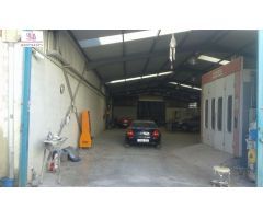 INMOVILCASH VENDE taller de chapa y pintura EN FUNCIONAMIENTO y cartera de clientes, + vivienda
