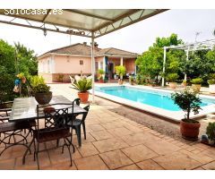BONITA PARCELA RUSTICA CON CASA Y PISCINA
