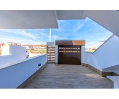 Cómodos bungalows en el bonito pueblo costero de San Pedro del Pinatar