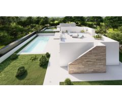Complejo de 2 villas de una sola planta en Roldán (Murcia)