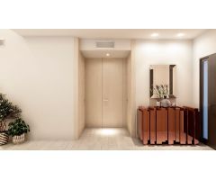 Villas pareadas de obra nueva en una planta con piscina privada