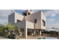 Complejo de 2 villas en Pilar de la Horadada con vistas al  mar