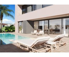 Complejo de 10 villas en Pilar de la Horadada con vistas al mar, a sólo 100 metros de la playa