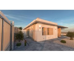 Complejo de 4 villas de una sola planta en Santiago de Ribera a 800 metros de la playa de Mar Menor