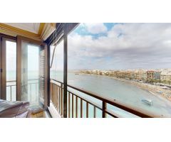 APARTAMENTO CON VISTAS AL MAR! PRIMERA LINEA. GARAJE+PISCINA. 100 M2. 3 DORM. 2 BAÑOS.