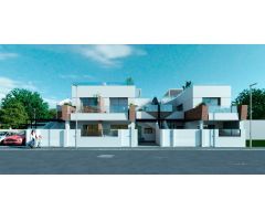 BUNGALOW OBRA NUEVA EN PILAR DE LA HORADADA. 2 DOR. 2 BAÑOS. PARKING. TERRAZA. SOLARIUM. PLAYA 3KM.