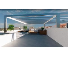 BUNGALOW OBRA NUEVA EN PILAR DE LA HORADADA. 2 DOR. 2 BAÑOS. PARKING. TERRAZA. SOLARIUM. PLAYA 3KM.