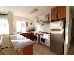ATICO 100 M2. EN ORIHUELA COSTA (CAMPOAMOR) 3 DOR. 2 BAÑOS. SOLARIUM 60 M2. TERRAZA 10 M2. PISCINA.