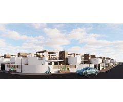 VILLA DE LUJO EN (LA PINILLA) MURCIA. PISCINA. 3 DORM. 4 BAÑOS. PARCELA 300 M2. SOLARIUM 100 M2.
