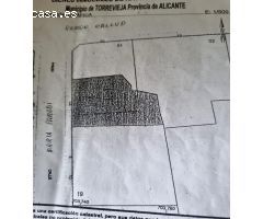 Se vende Solar en peno centro de Torrevieja