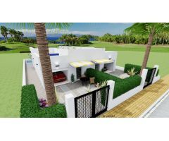VILLAS PAREADAS DE OBRA NUEVA EN LOS ALCAZARES