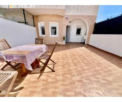 BUNGALOW PLANTA BAJA CON SUPER TERRAZA SOLEADA
