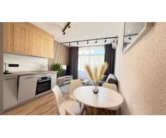 ATICO DUPLEX TRAS REFORMA EN CALAS BLANCAS. 1 DORMITORIO. 1 BAÑO. 45 M2. 3 PISCINAS COMUN. JARDIN.