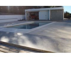 Impresionante piscina